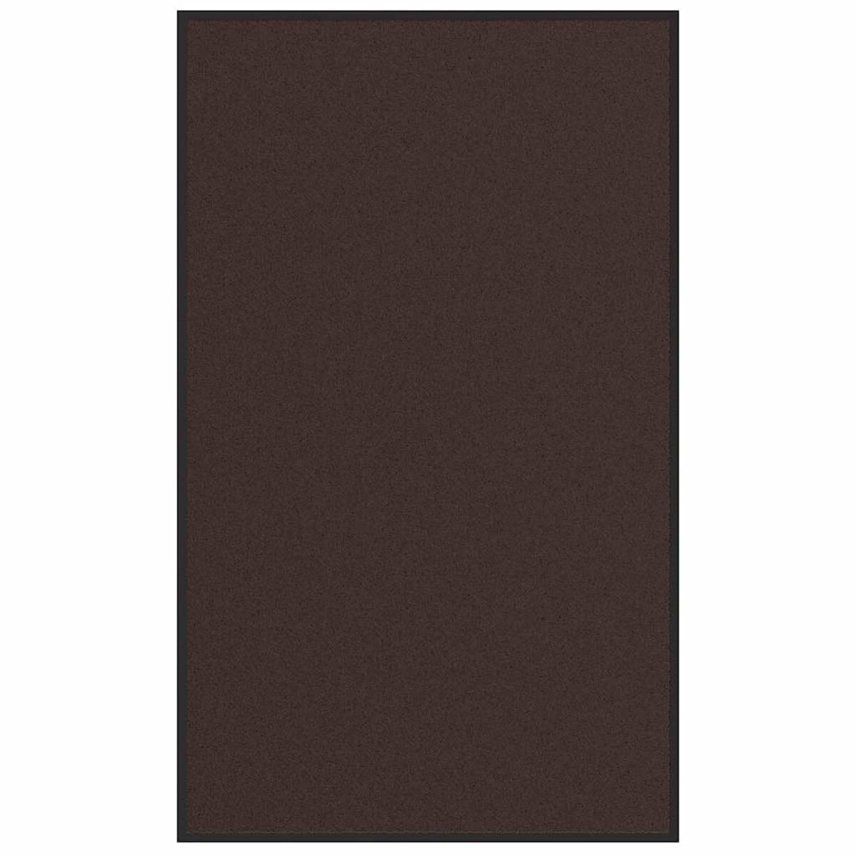 vidaXL Wycieraczka Brązowa 90x150 cm