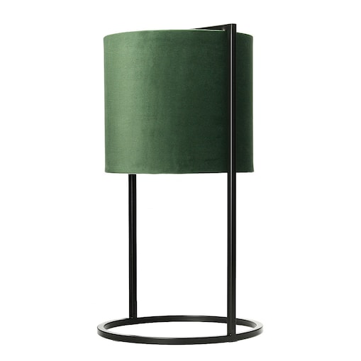 Lampa stołowa Santos Green, 45 cm
