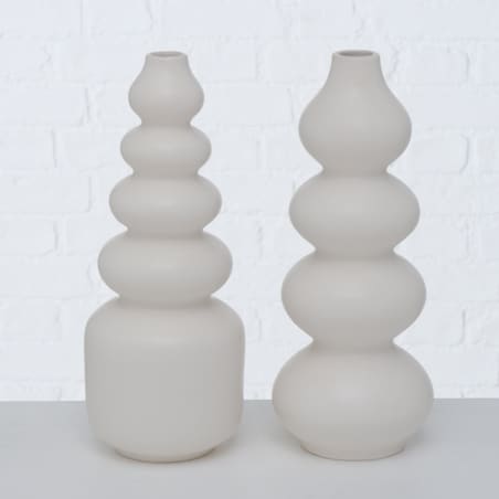 Wazon ceramiczny, obły kształt BRUNILA, wys. 30 cm