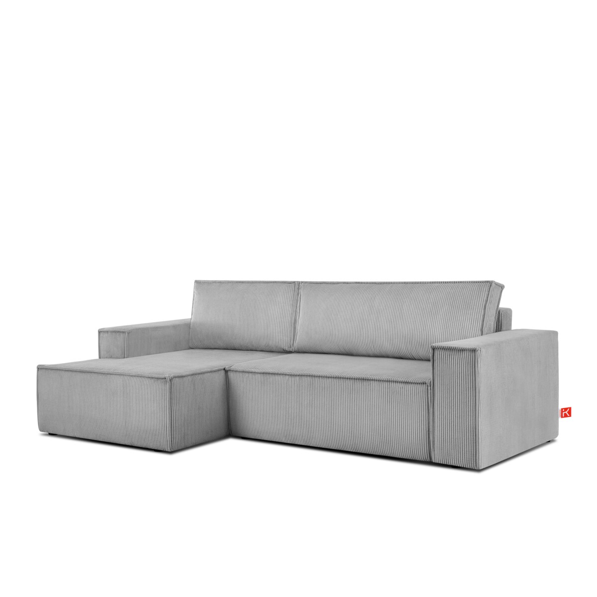 KONSIMO NAPI Narożnik lewy, kolor szary