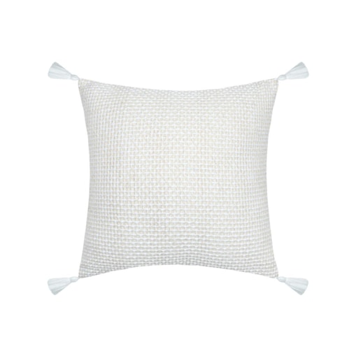 Poduszka dekoracyjna z plecionym wzorem, BALMA, 40 x 40 cm