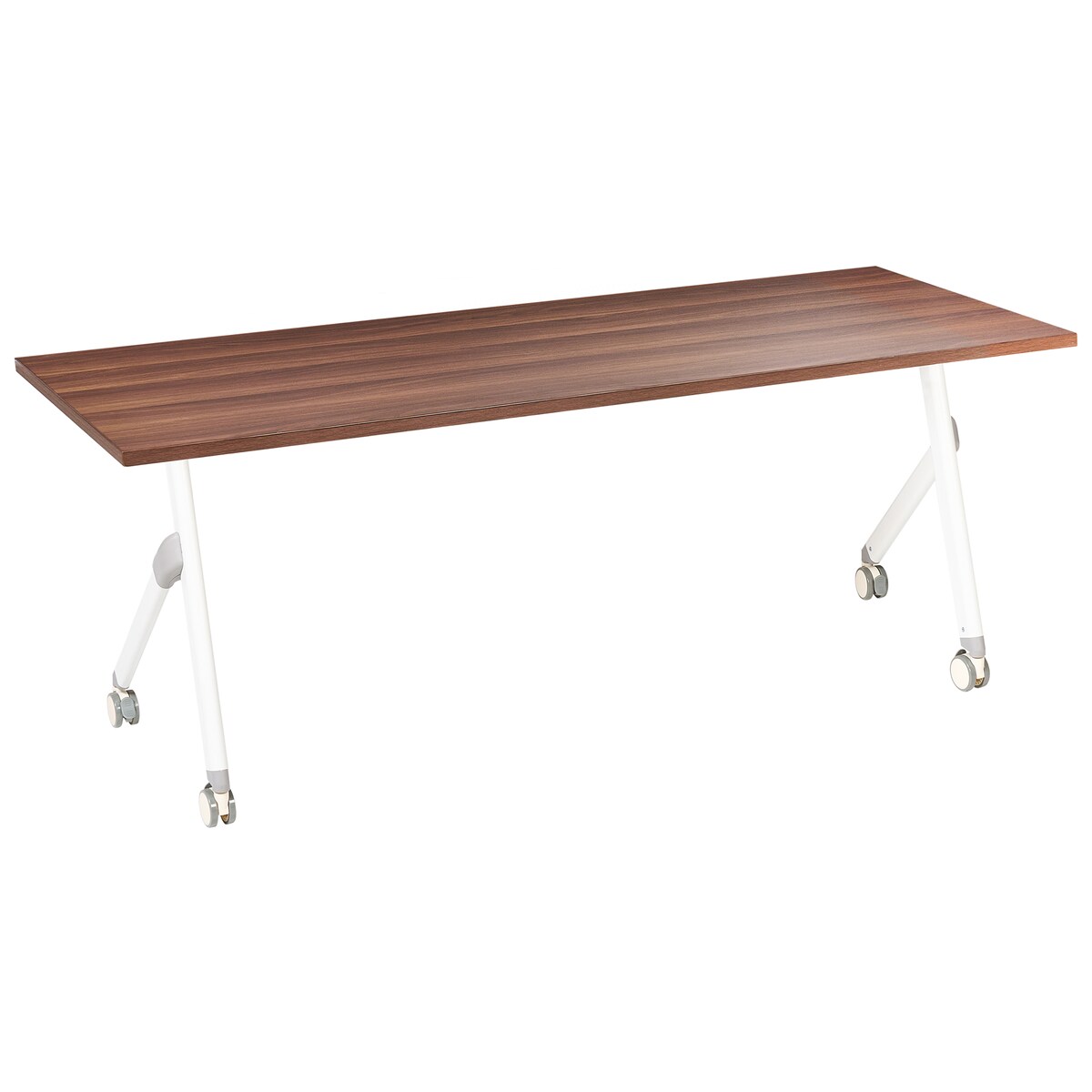 Składane biurko BENDI Ciemnobrązowy 180 cm 60 cm