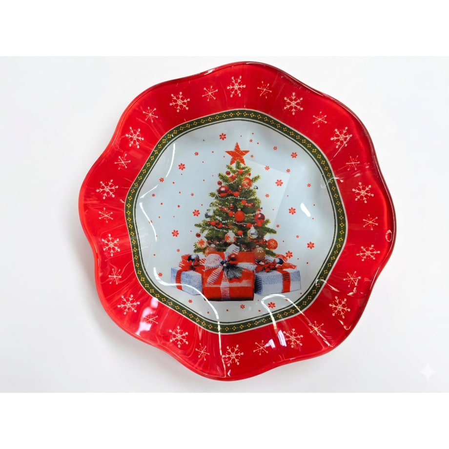 Talerz Dekoracyjny Santa Lila