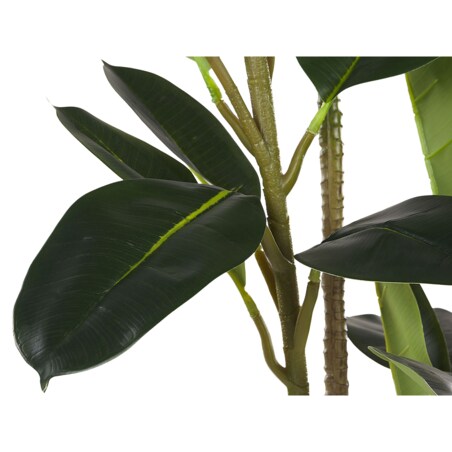 Sztuczna roślina FICUS ELASTICA 134 cm Zielony