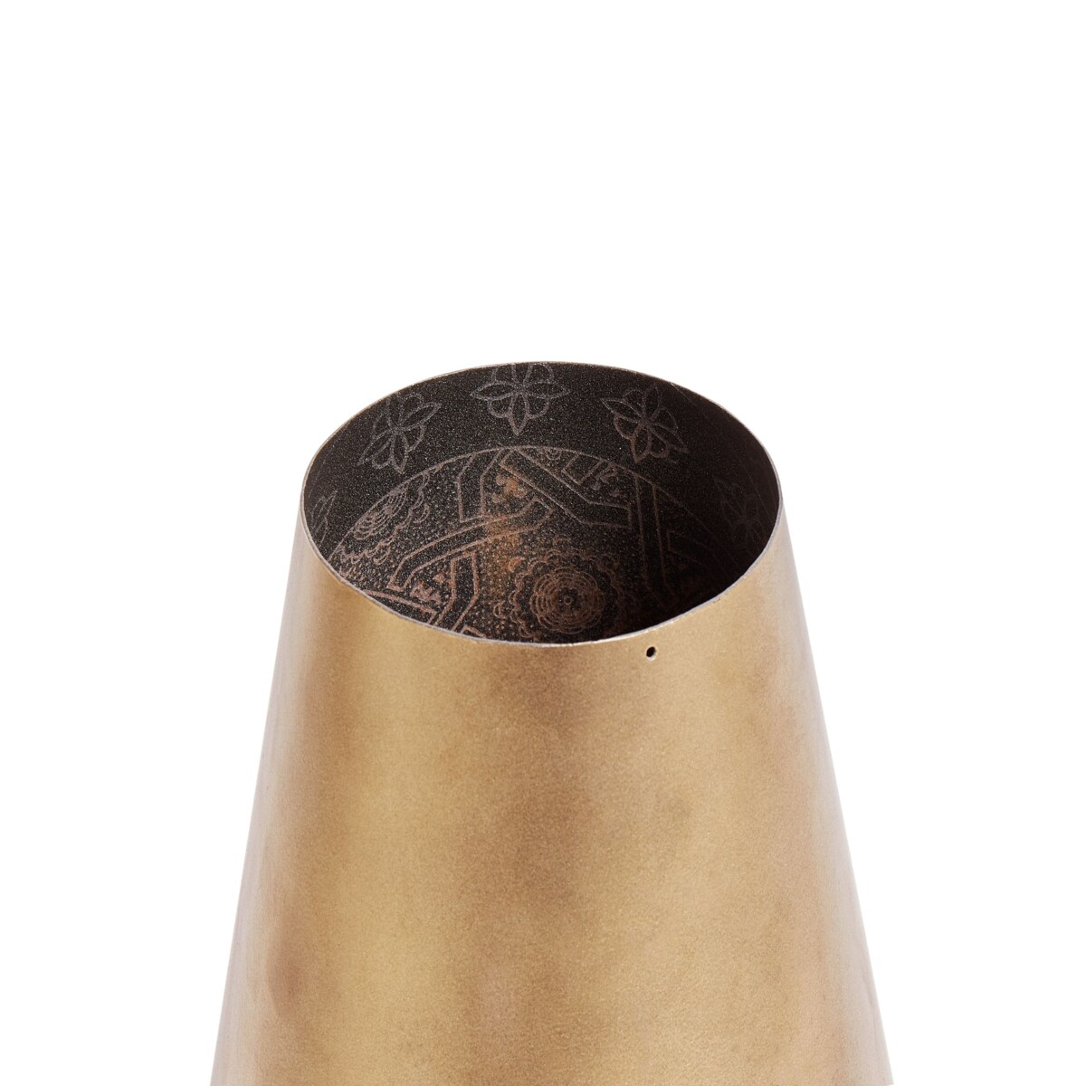 Wazon na kwiaty KATCHAL 28 cm Złoty