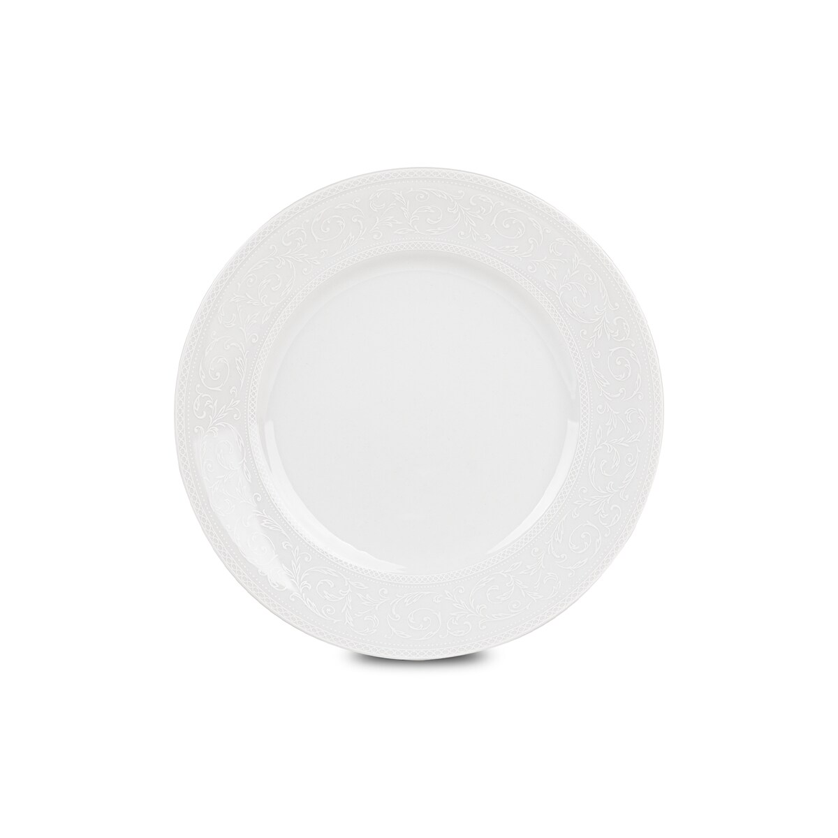 Zestaw obiadowy 6os. (18 el.) AMELIA BIAŁA KORONKA