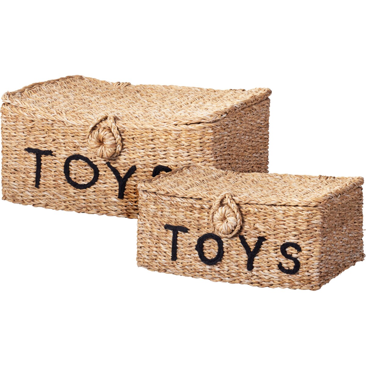 Pojemniki na zabawki zamykane TOYS, 2 koszyki