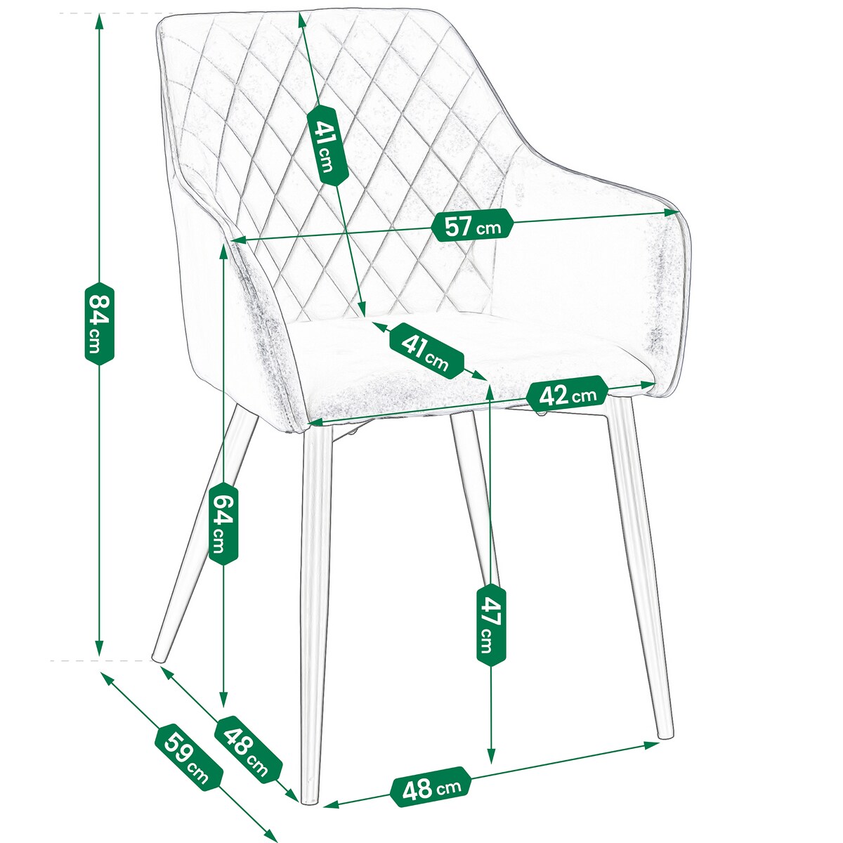 Krzesło APIS beżowe