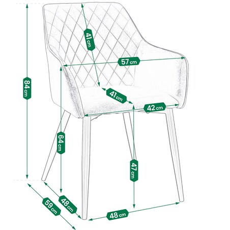 Krzesło APIS beżowe