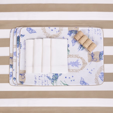 Serwetki lniane Bianco Neve