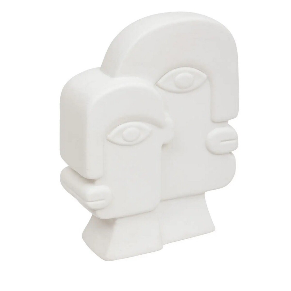 Figurka z dolomitu biała FACE 26 cm