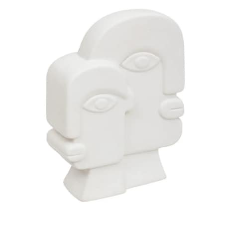 Figurka z dolomitu biała FACE 26 cm