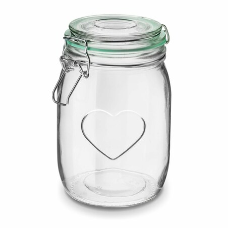 SZKLANY SŁOIK na przetwory żywność weki z klipsem dżemy ogórki sok 6 zt 1 L