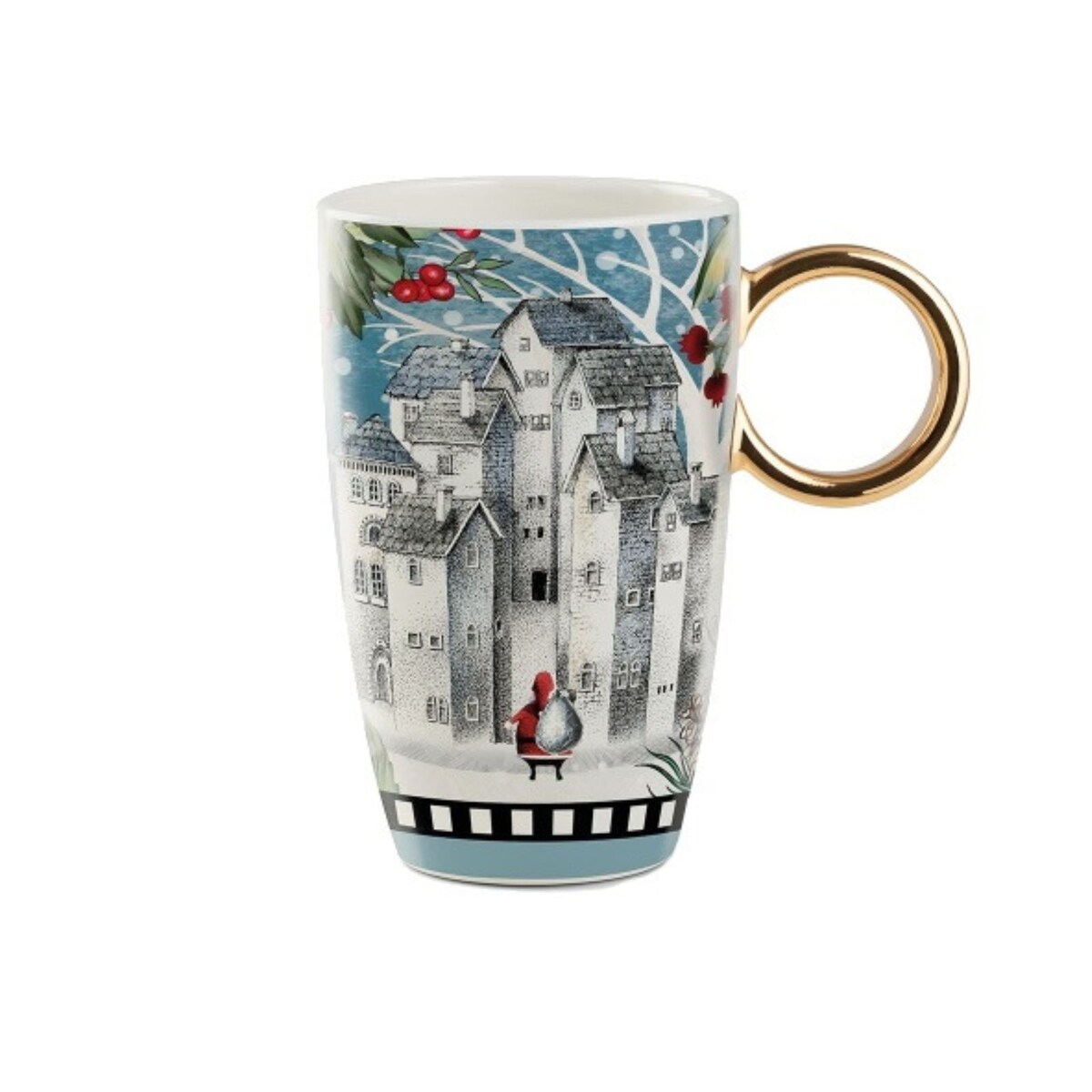 Kubek Zimowa wioska 440 ml - Egan Italy