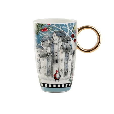 Kubek Zimowa wioska 440 ml - Egan Italy