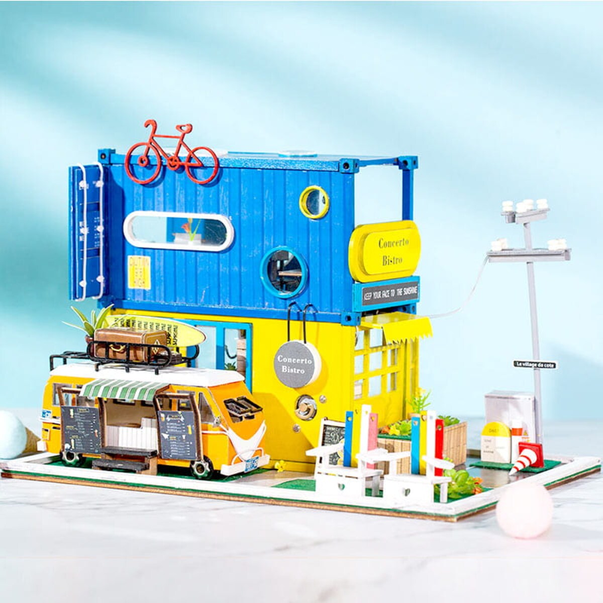 Miniaturowy domek - Bistro przy Route 66