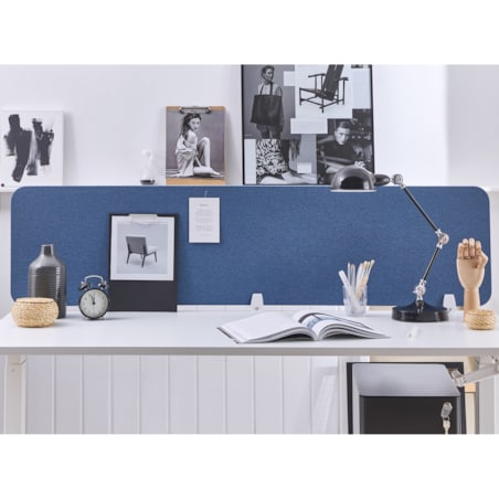 Przegroda biurkowa 180 x 40 cm Różne rozmiary