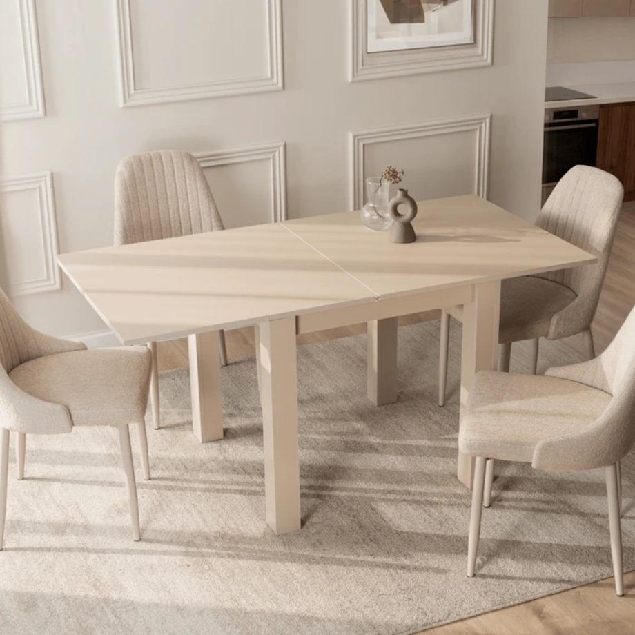 Stół rozkładany do jadalni macadamia 80-160 cm MAX