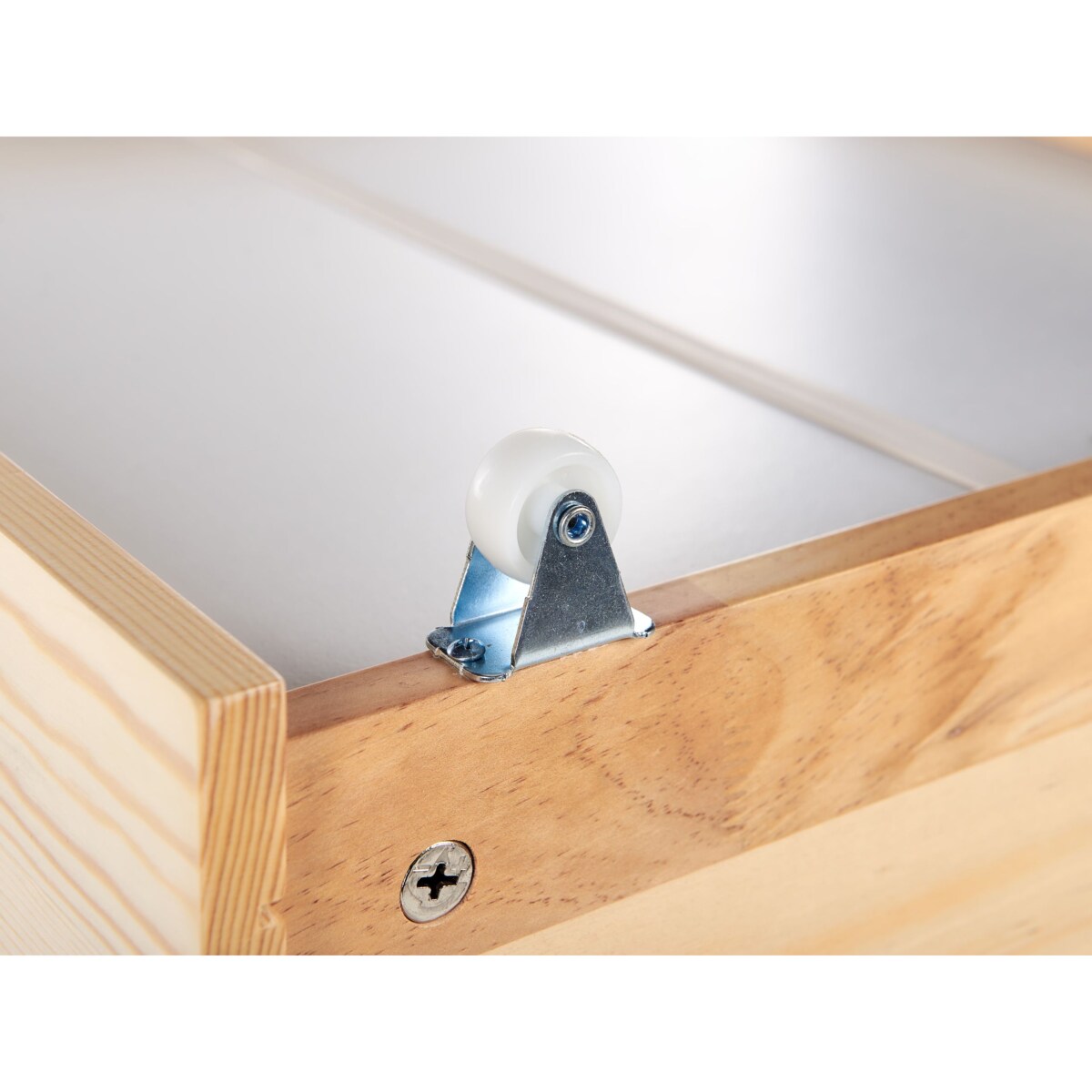 Szuflada do łóżka OLENDON Drewno Jasne drewno