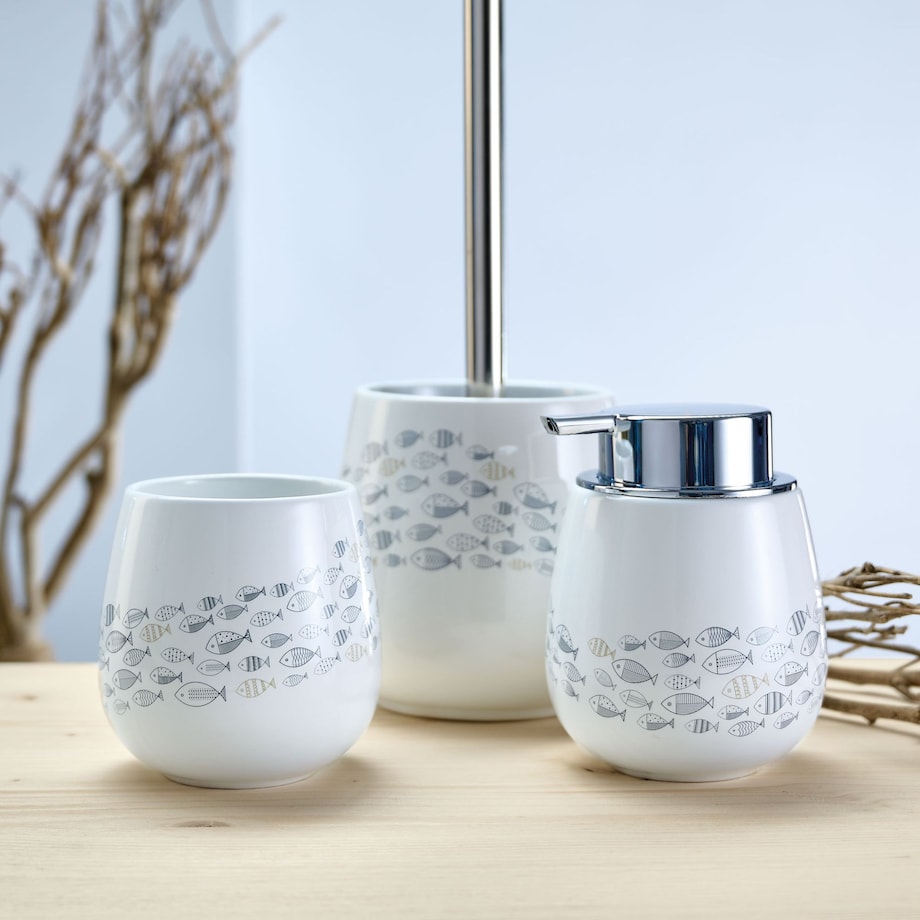 Kleine Wolke Sardinas Kubek łazienkowy Niebieski