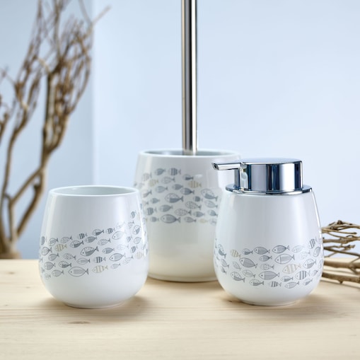 Kleine Wolke Sardinas Kubek łazienkowy Niebieski