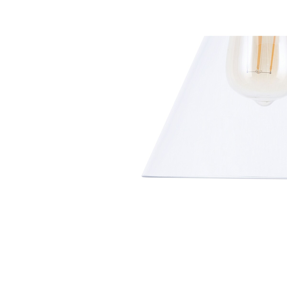 Lampa wisząca szklana BERGANTES