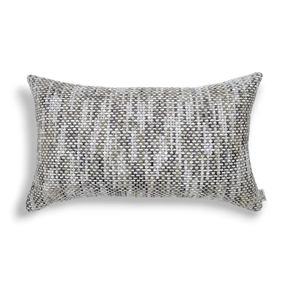 Szaro-Beżowa Poduszka Dekoracyjna Stella 50x30 - melanż