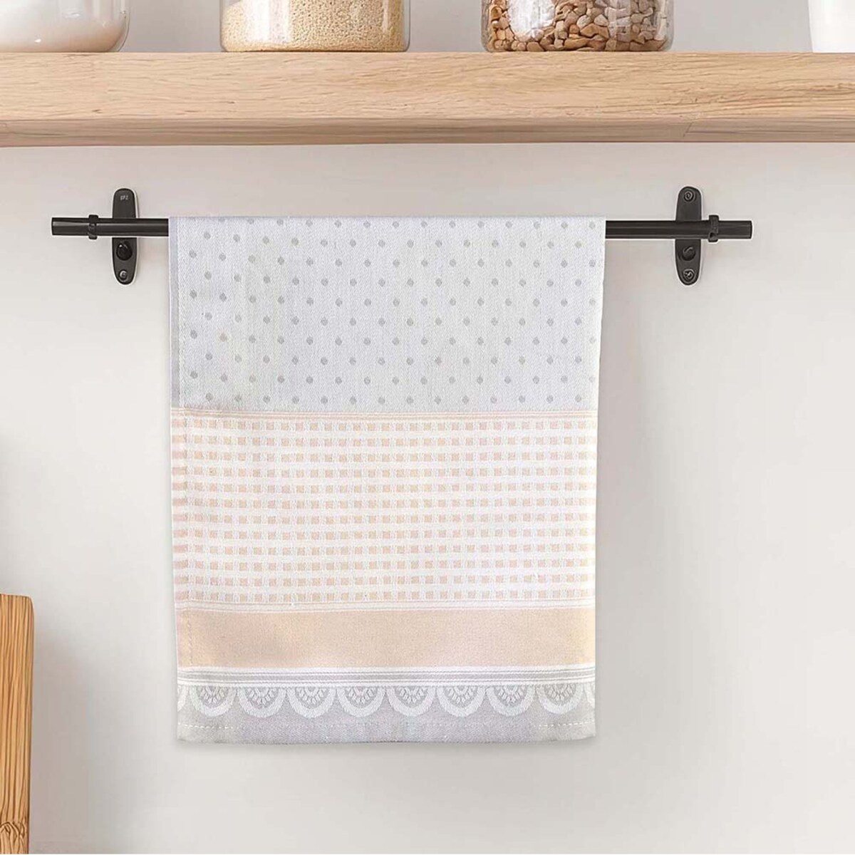 Ścierka bawełniana kuchenna 50x70 Zefirek beżowa