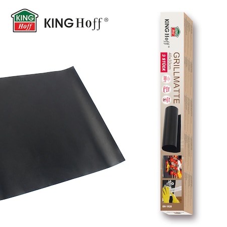 Maty do grillowania, zestaw 3szt, 40x33cm, KINGHOFF