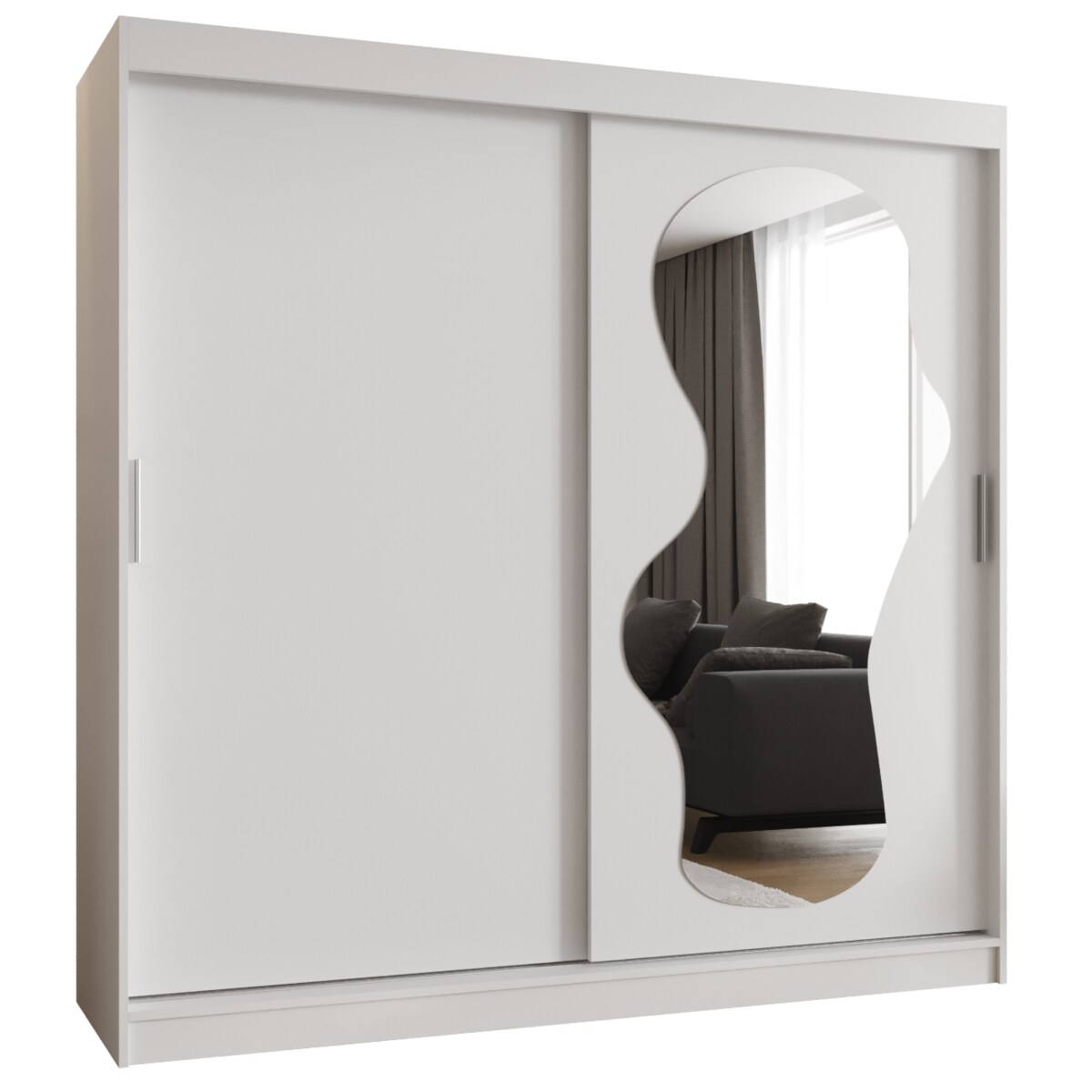 Szafa przesuwna ULTRA 200 biały