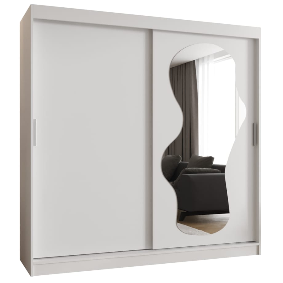 Szafa przesuwna ULTRA 200 biały