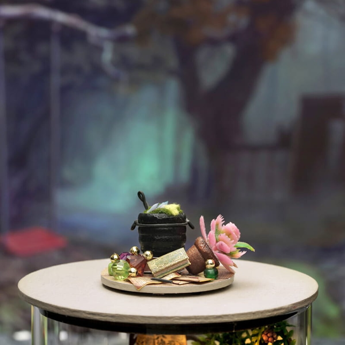 Miniaturowy domek - Magiczny ogródek