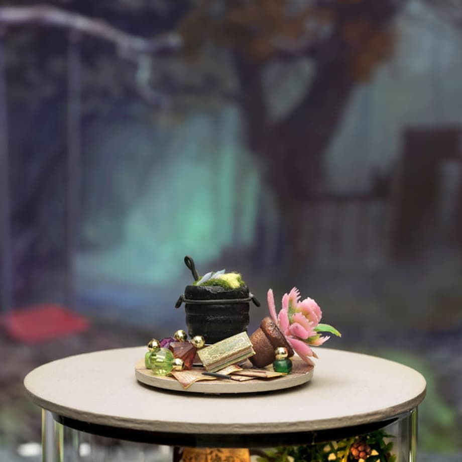 Miniaturowy domek - Magiczny ogródek