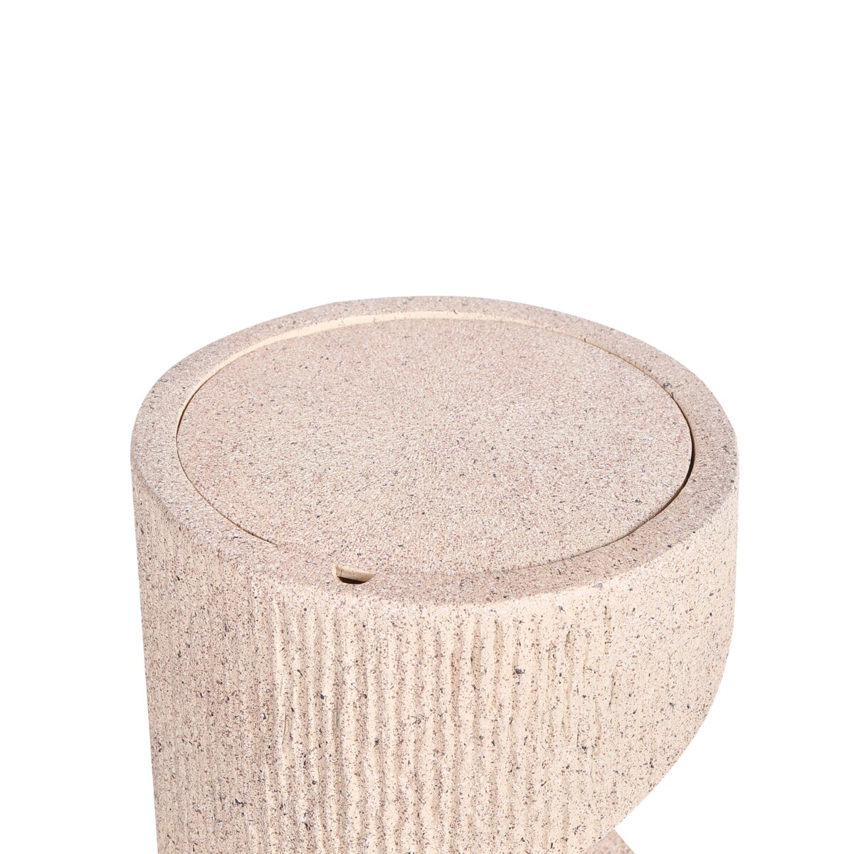 Fontanna ogrodowa z LED beżowa WINX