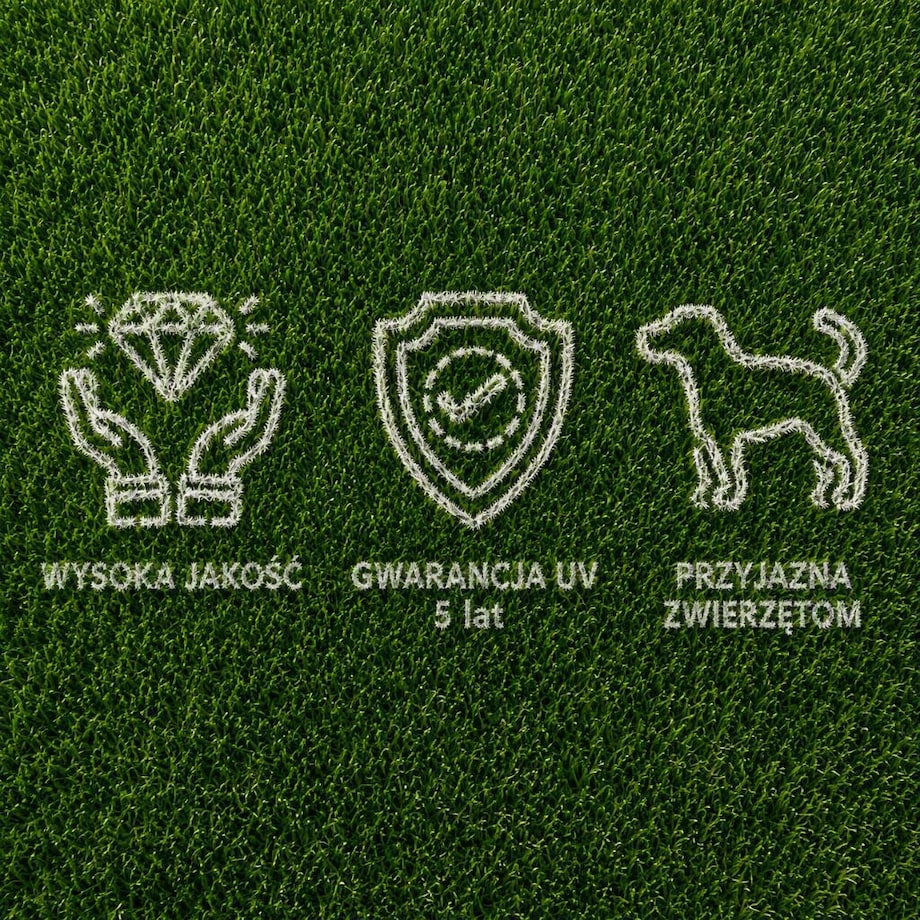 Sztuczna trawa San Siro 30mm 4m, cena za 1m²