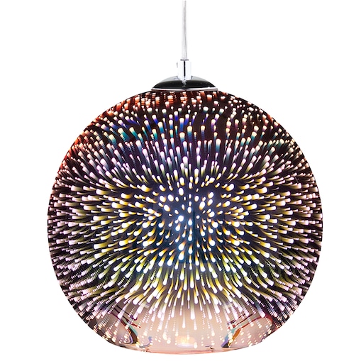 Lampa wisząca SESSERA Szkło Miedziany