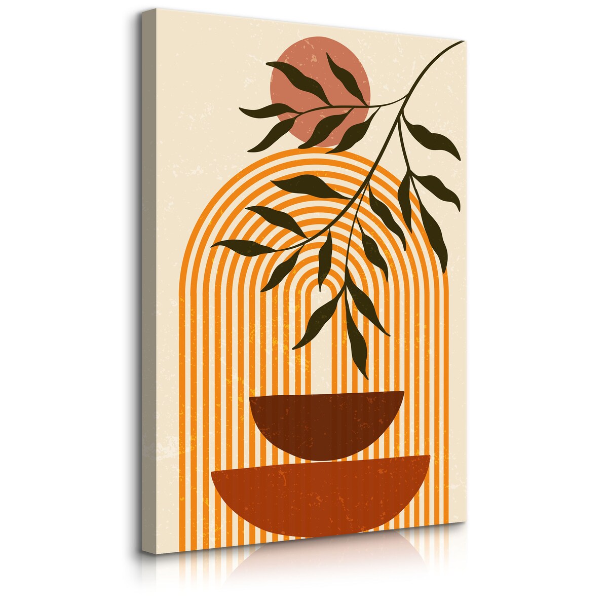 Obraz Gałązka Japońskie Naczynia Boho 30x40cm