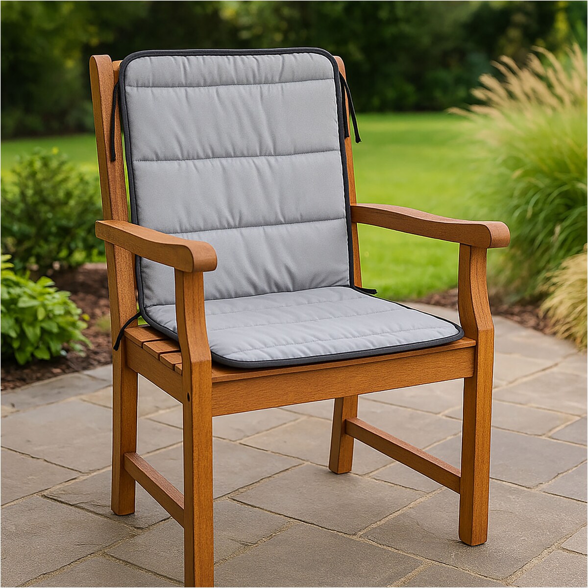 Poduszka Pikowana Z Pianki Wodoodporna Na Ławkę Krzesło Leżak 50X50X50 Cm