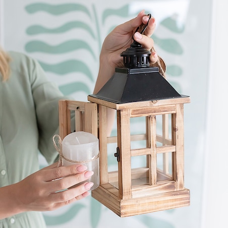 Lampion Igeris 31cm, 15 x 15 x 31 cm