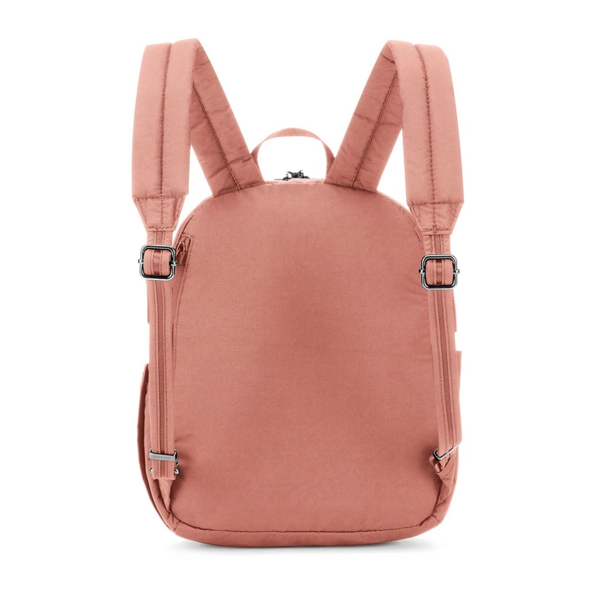 Plecak mini damski antykradzieżowy 8L Pacsafe Citysafe CX Econyl® - różowy