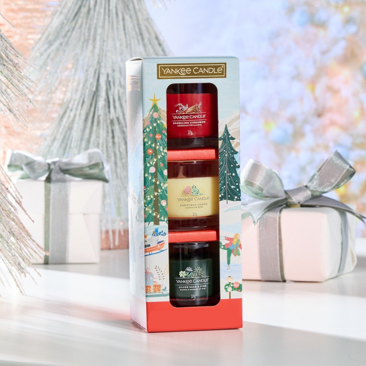 Yankee Candle zestaw prezentowy 3 ŚWIECE MINI