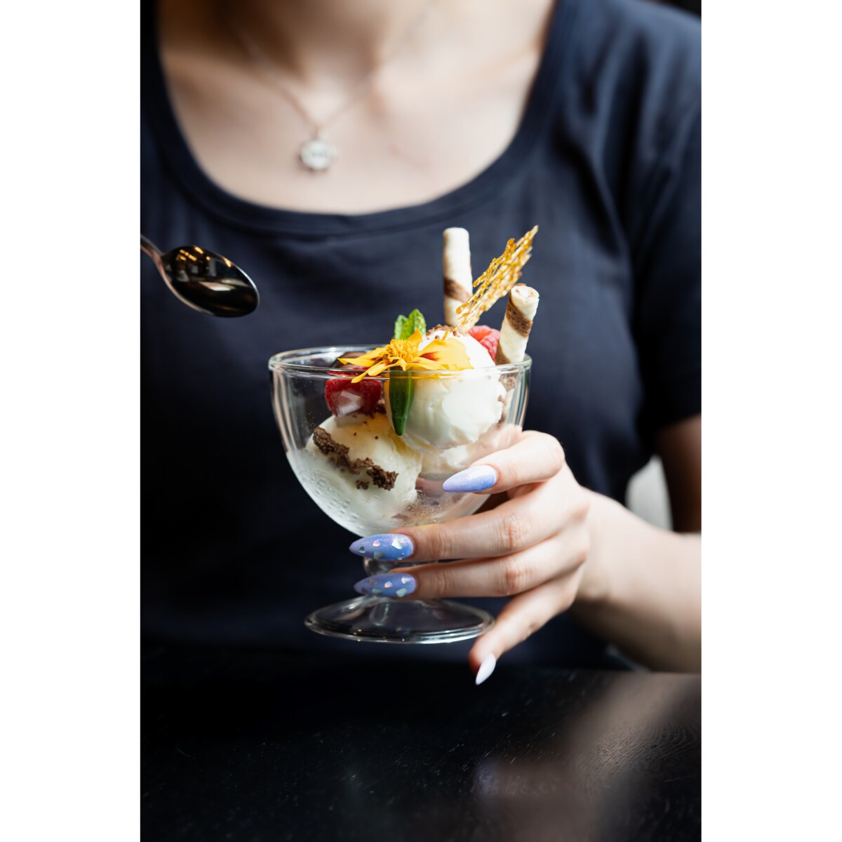 2 pucharki do deserów z podwójną ścianką 250 ml Amo 8999