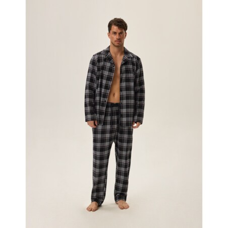 Piżama Honor 2 41943-99X Czarna Czarny, L