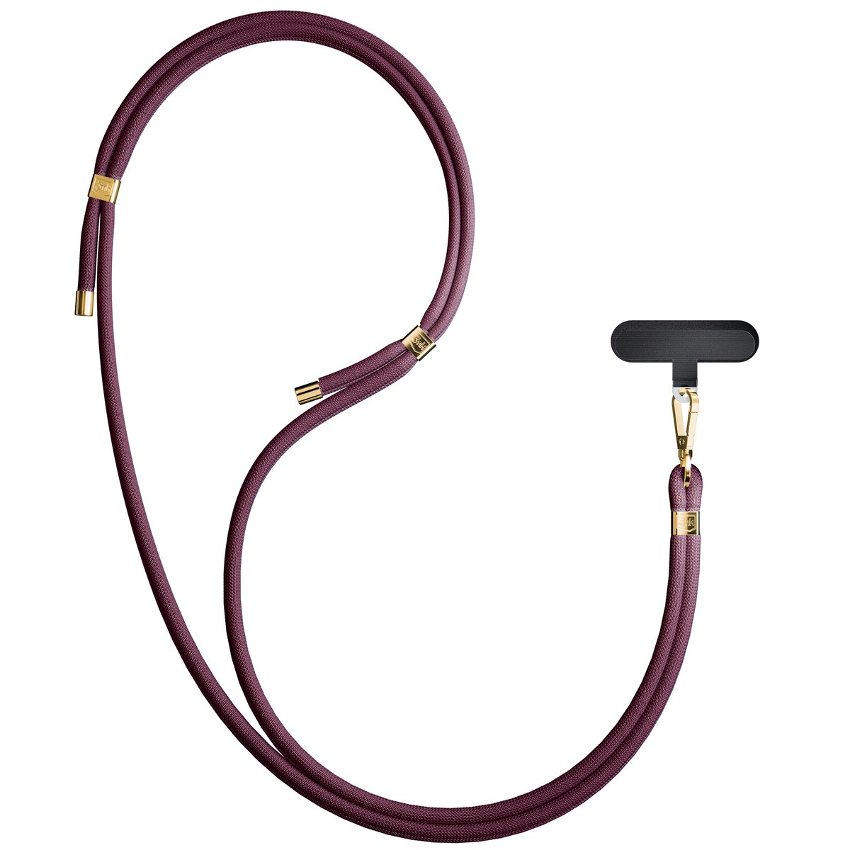 Smycz do telefonu - 3mk EasyClip Elite Mulberry