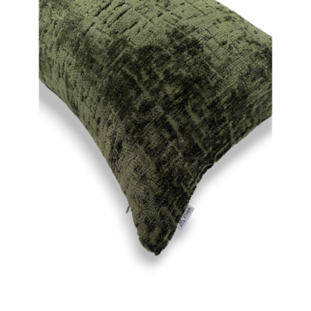 Ciemnozielona poduszka dekoracyjna 50x30 Bess - ciemna oliwka