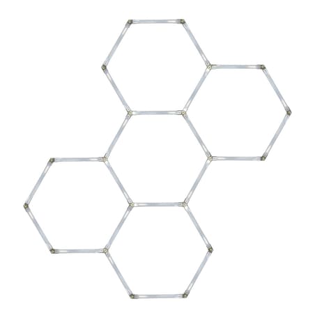 Plafon Light Prestige Geometric biały LED 4000K 1 szt.