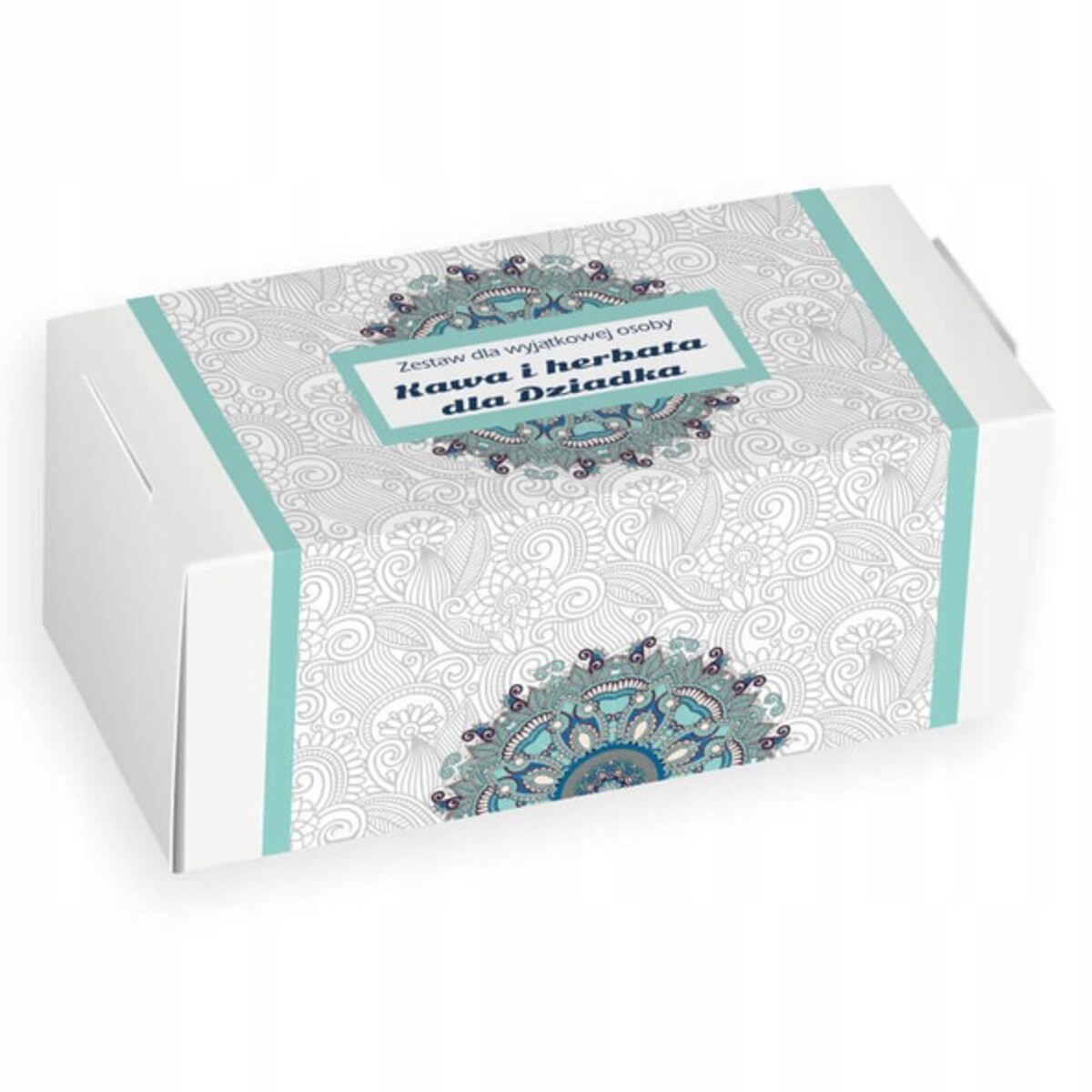 ZESTAW PREZENTOWY Z KAWĄ I HERBATĄ NA DZIEŃ DZIADKA PREZENT UPOMINEK