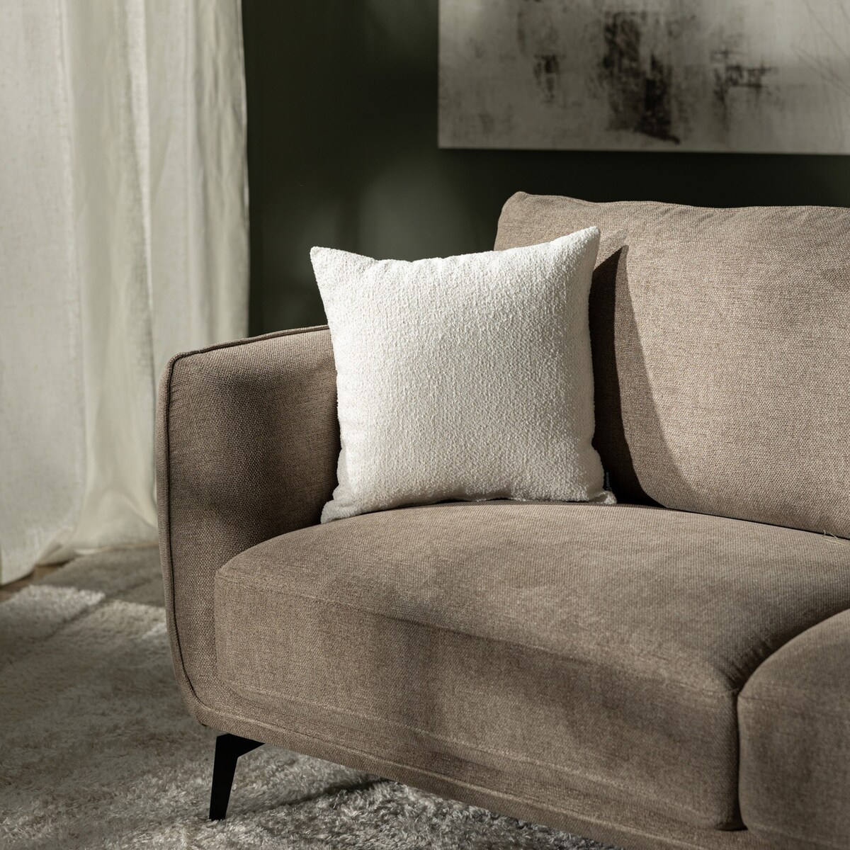 Poszewka Kinga na poduszkę 50x50 biały