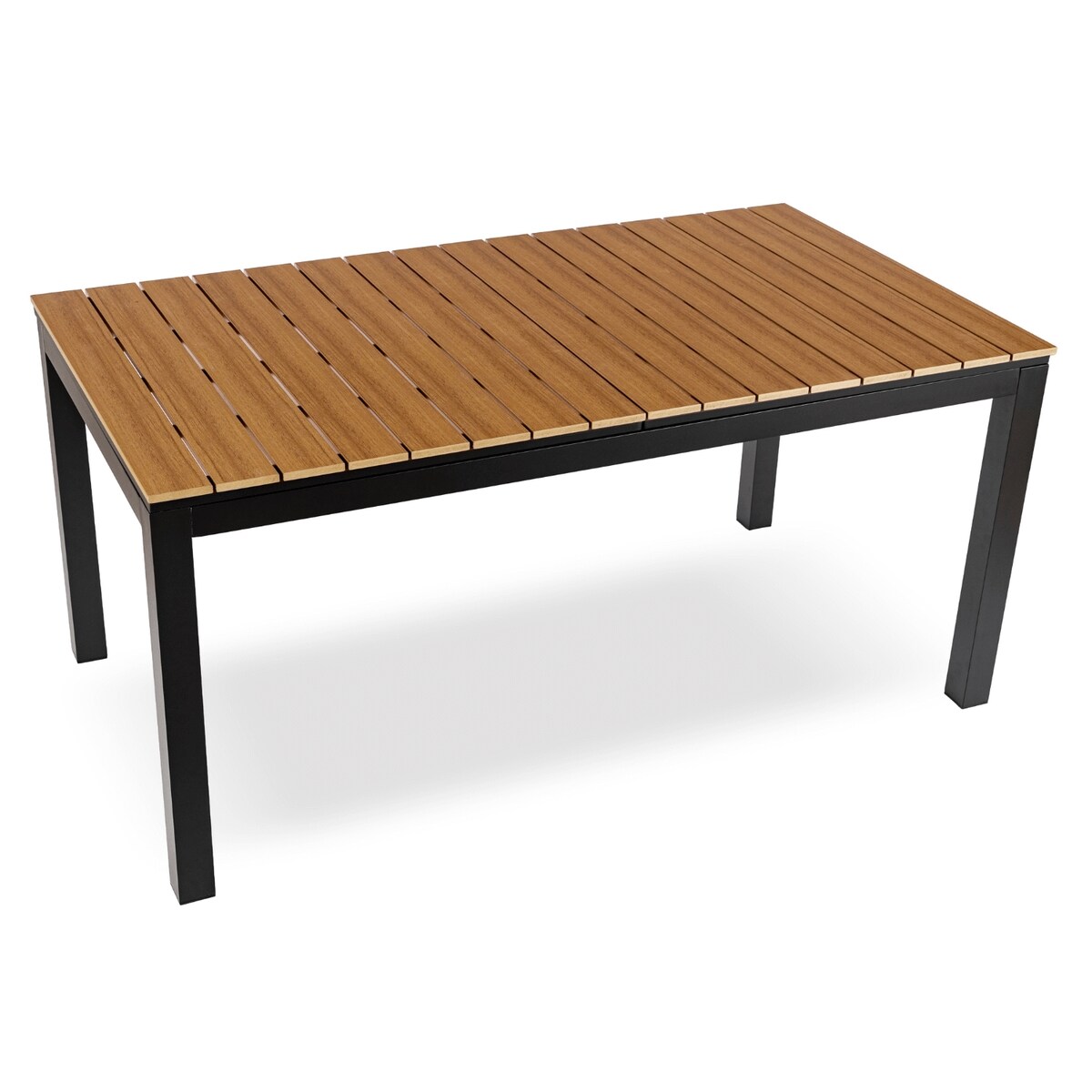 Zestaw Mebli Ogrodowych Na Taras Ogród Technorattan Czarny Dąb