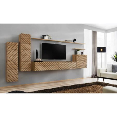 Szafka wisząca SWITCH LAMEL SW3 dąb wotan